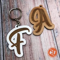 Llavero Inicial Grabado