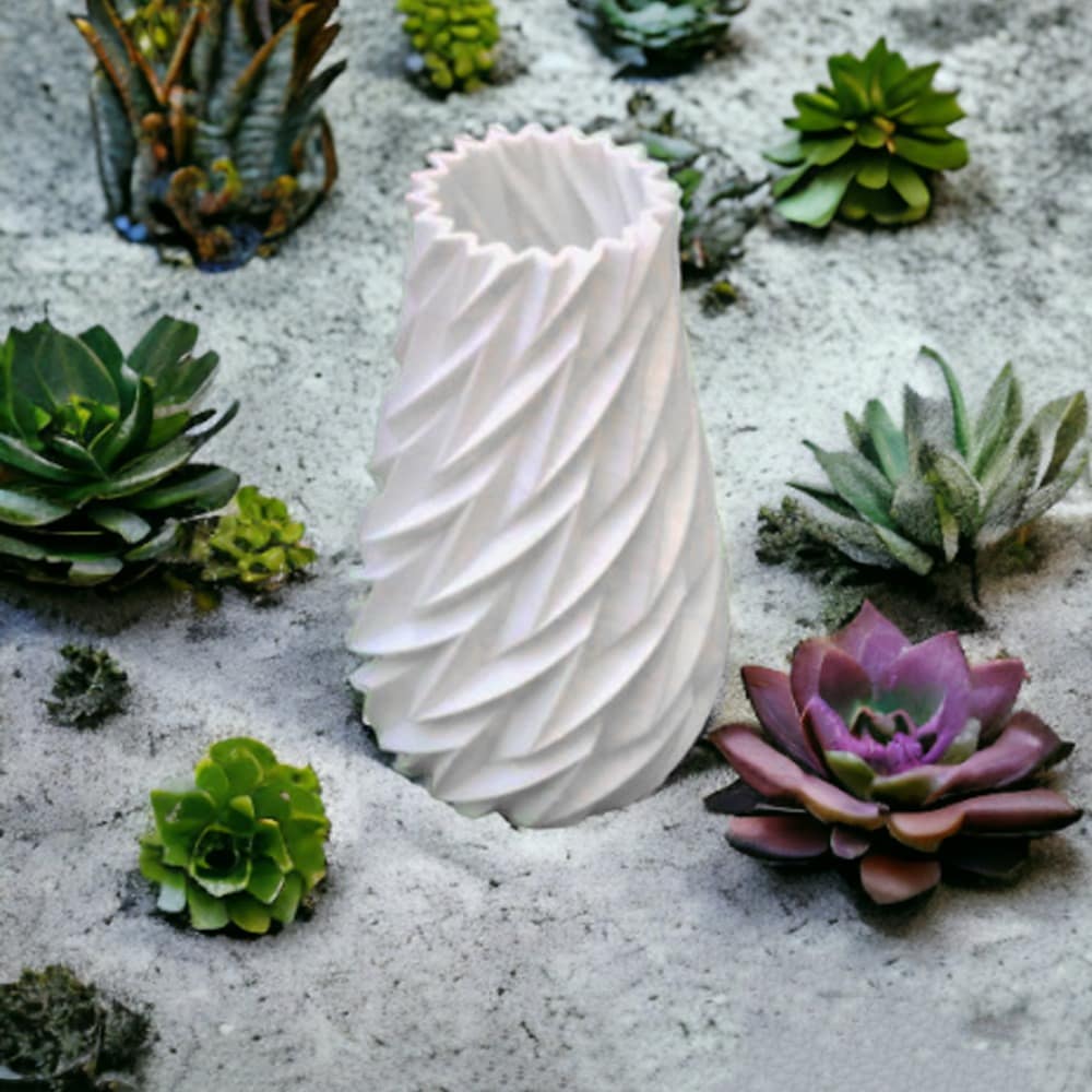 Matero Florero 3D Modelo Tornado