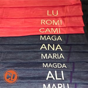 Set De Rotulos Textiles Personalizados
