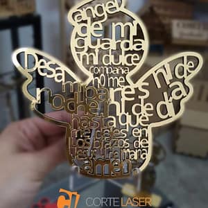 Vector Angel De La Guarda Con Aro