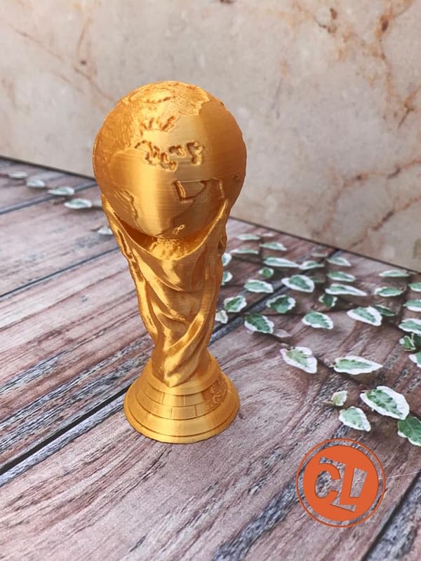 Copa Del Mundo Impresa 3D