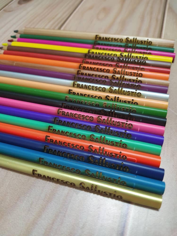 Grabado Personalizado De Lápices (6 piezas) - Imagen 2